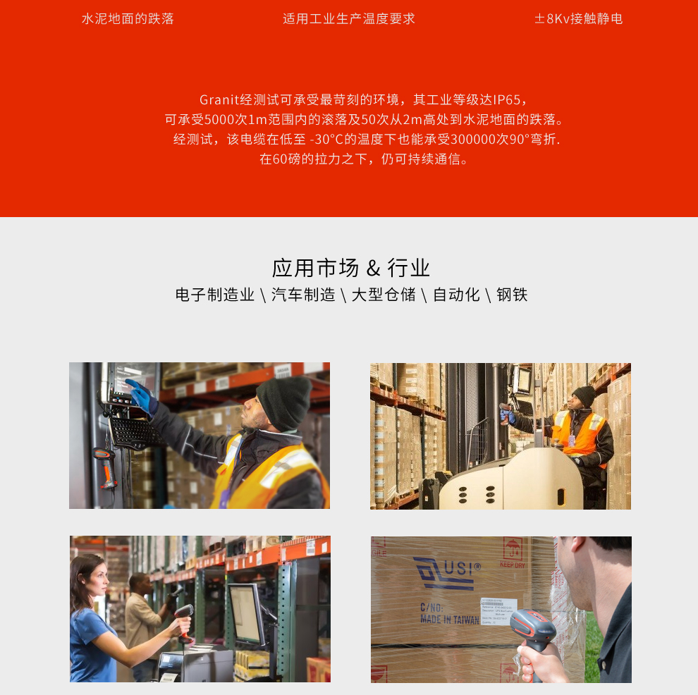 1980i工业级扫描枪适用于多种行业 1980i工业级扫描枪适用于多种行业